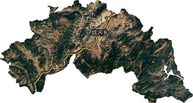 战河乡卫星图