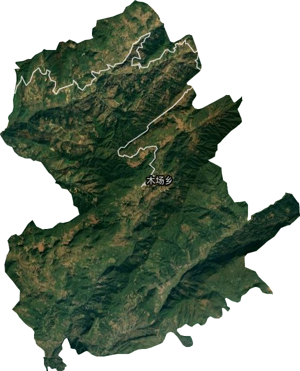 木场乡卫星图