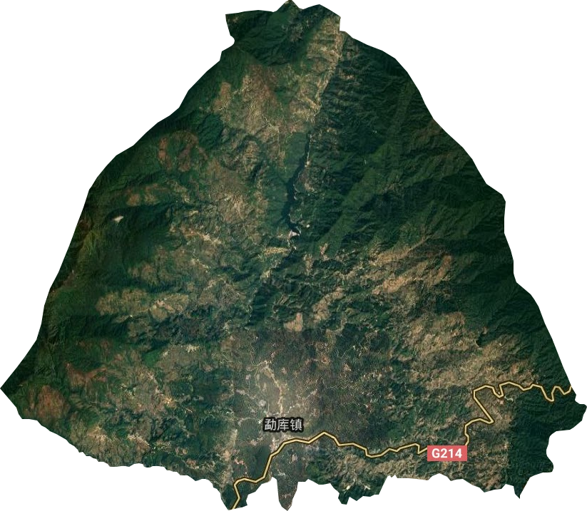 勐库镇卫星图