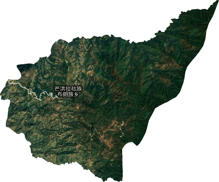 芒洪乡卫星图