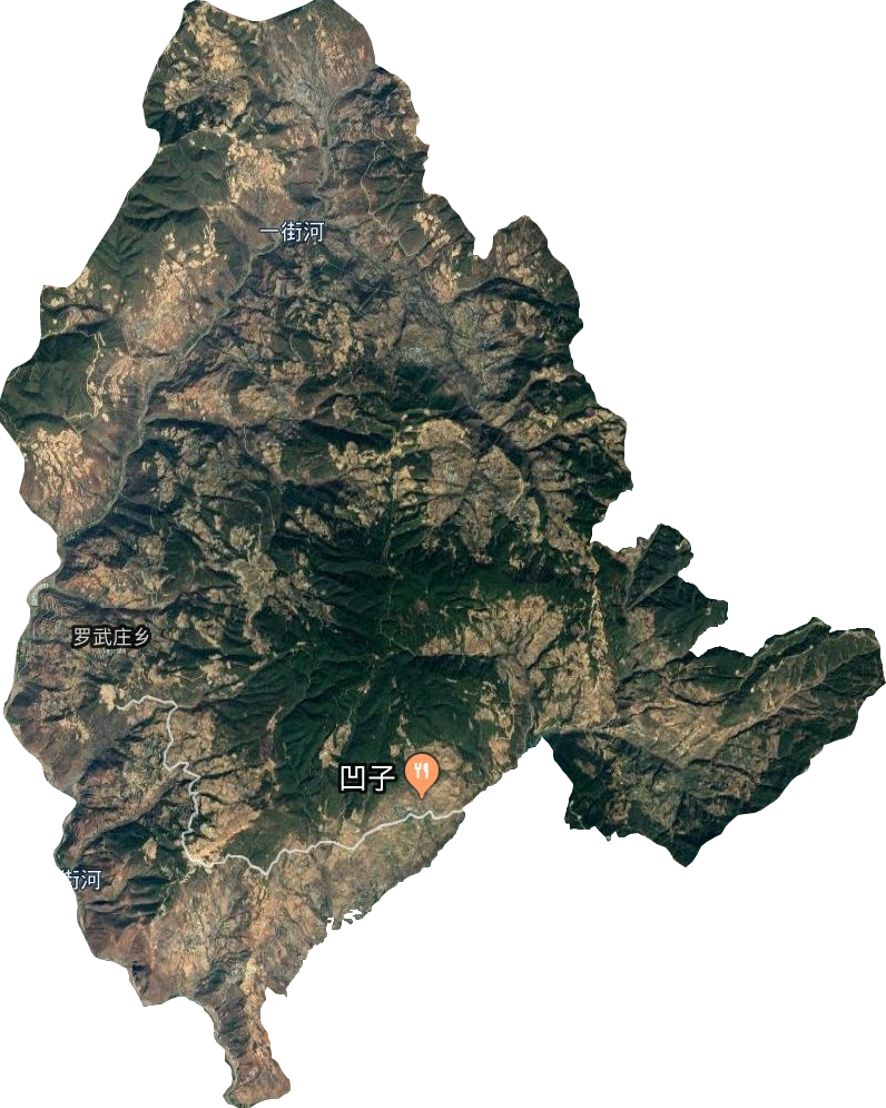 罗武庄乡卫星图