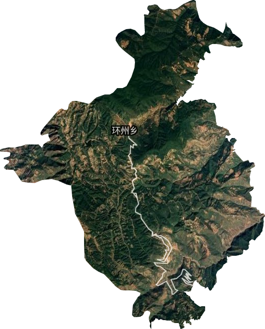 环州乡卫星图