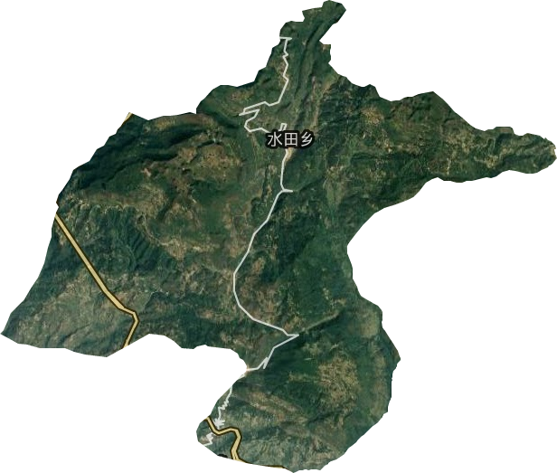 水田乡卫星图