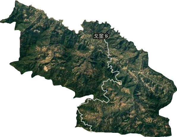 戈奎乡卫星图