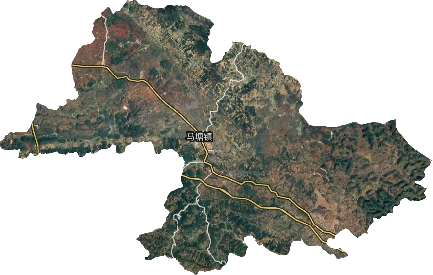 马塘镇卫星图