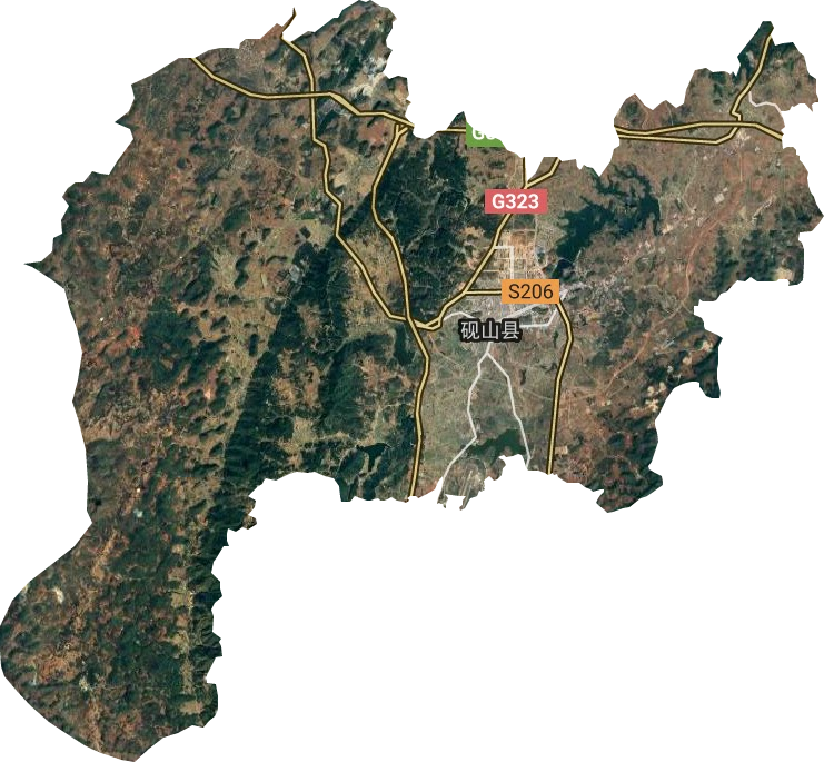 江那镇卫星图