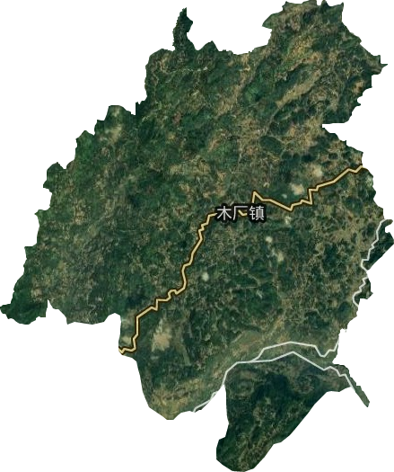 木厂镇卫星图