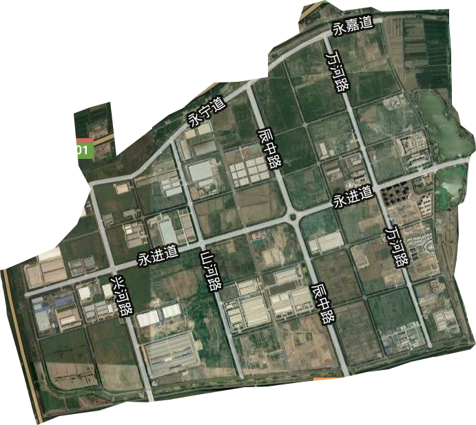 天津风电产业园卫星图