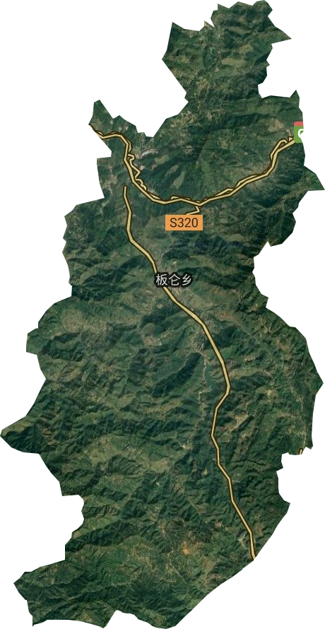 板仑乡卫星图