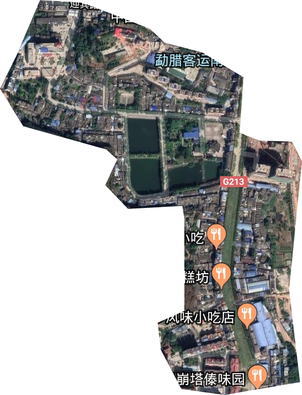 勐腊农场卫星图