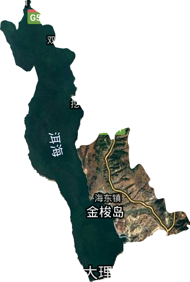 海东镇卫星图