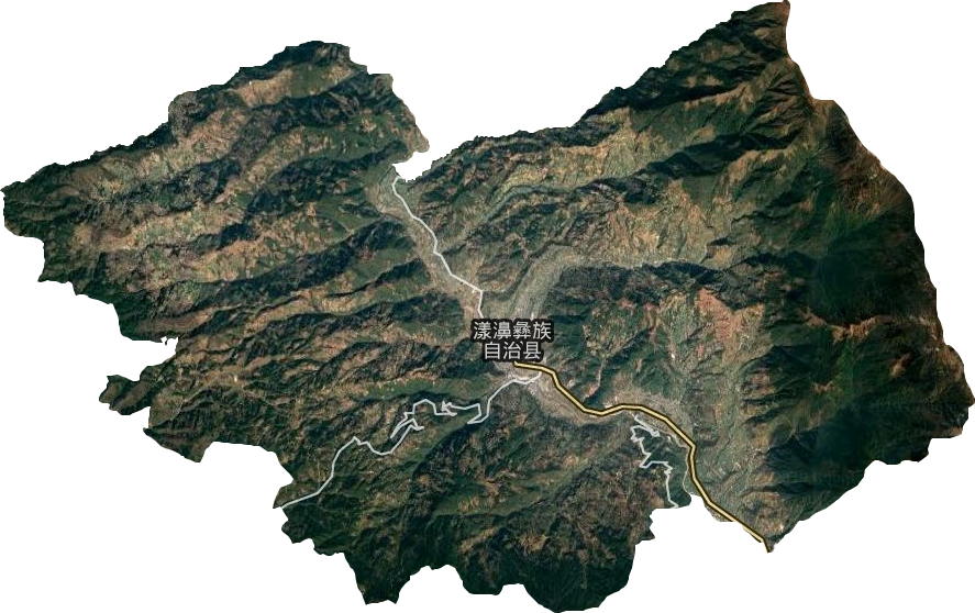 苍山西镇卫星图