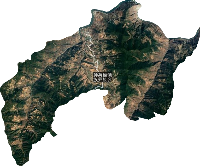 钟英傈僳族彝族乡卫星图