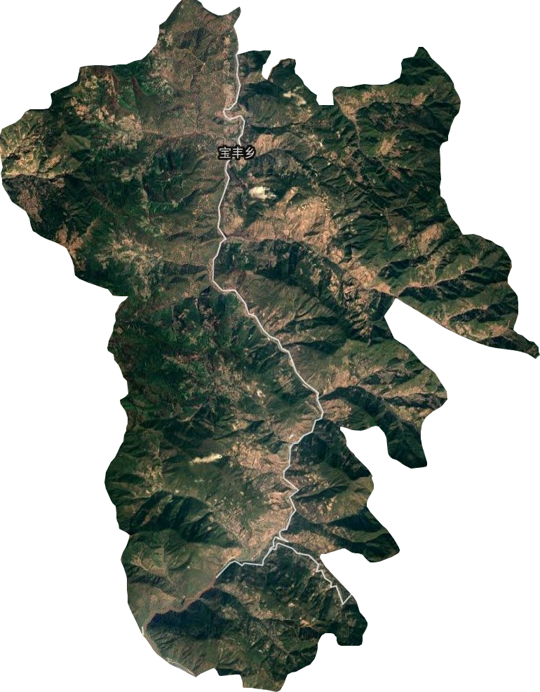 宝丰乡卫星图