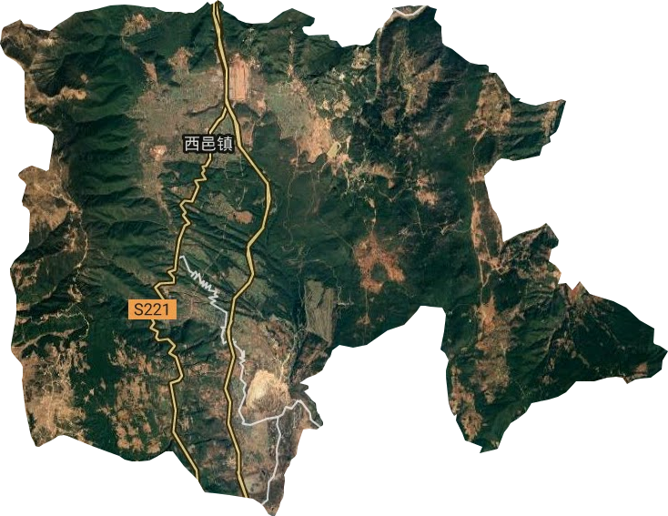 西邑镇卫星图