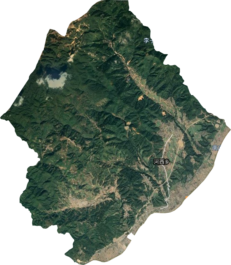 河西乡卫星图