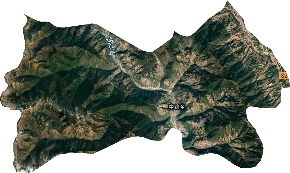 中路乡卫星图