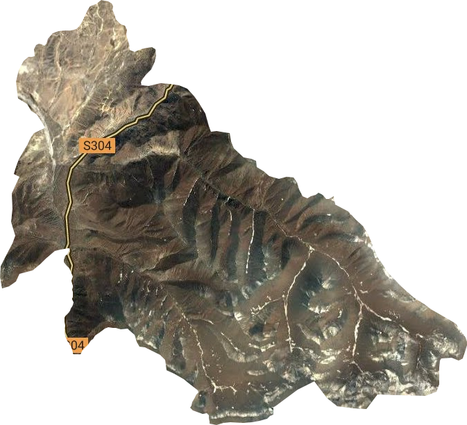 达孜乡卫星图