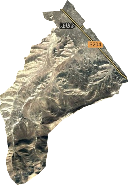 江热乡卫星图