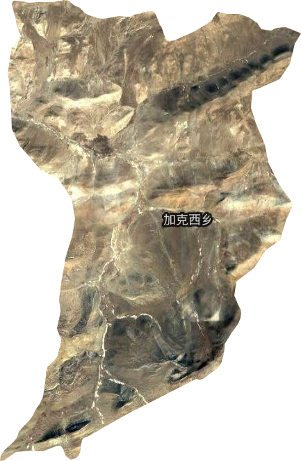 加克西乡卫星图
