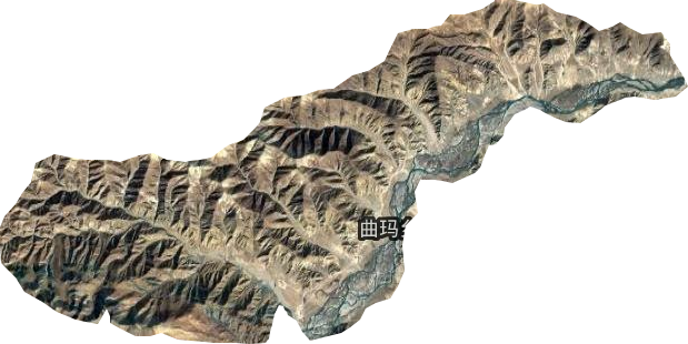 曲玛乡卫星图