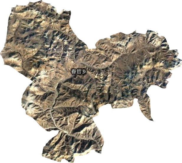 春哲乡卫星图