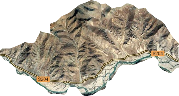 荣玛乡卫星图