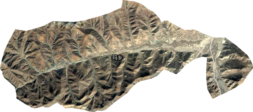 玛乡卫星图