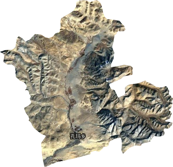 孔玛乡卫星图