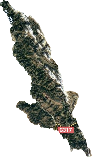 柴维乡卫星图