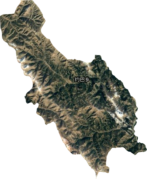 约巴乡卫星图