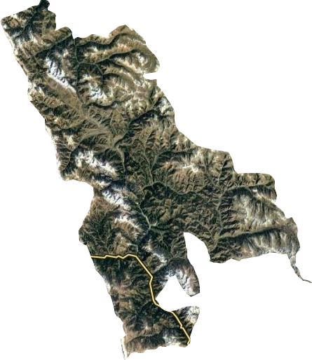 拉多乡卫星图