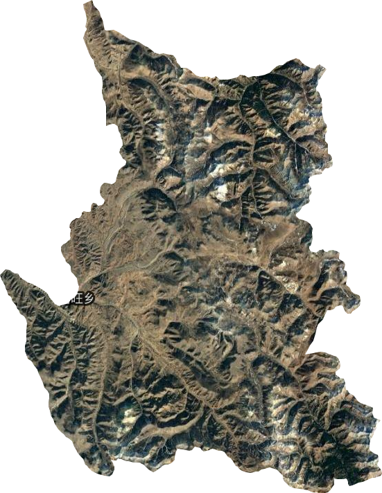 阿旺乡卫星图