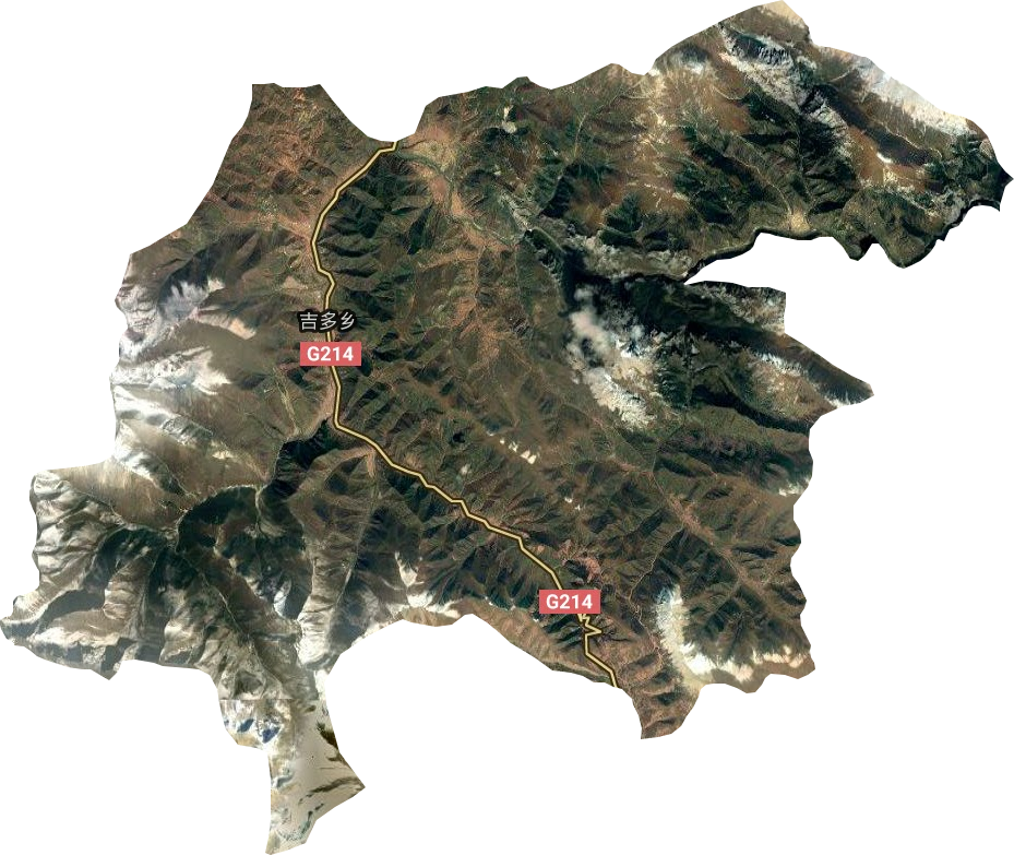 吉多乡卫星图