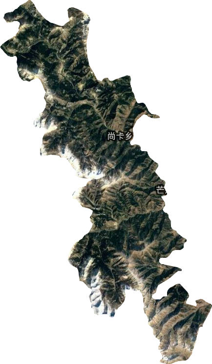 尚卡乡卫星图