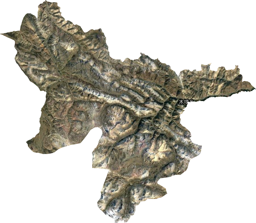木塔乡卫星图