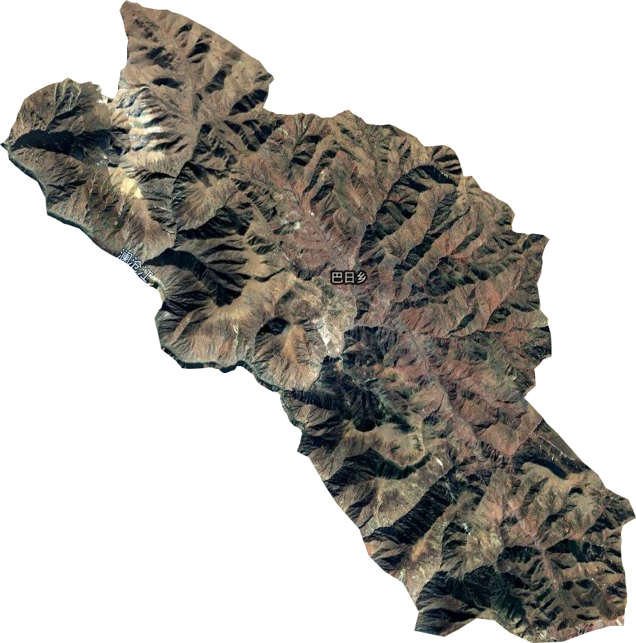 巴日乡卫星图