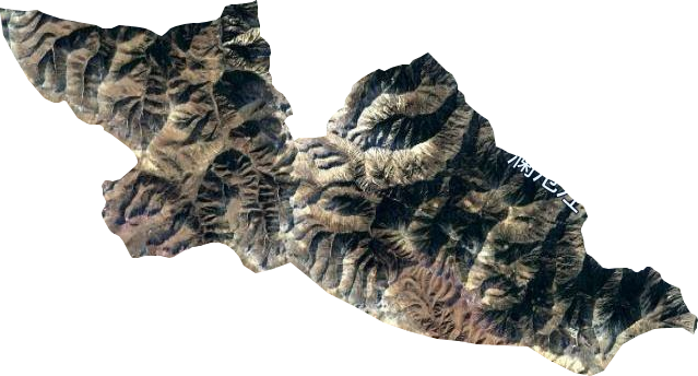 察拉乡卫星图