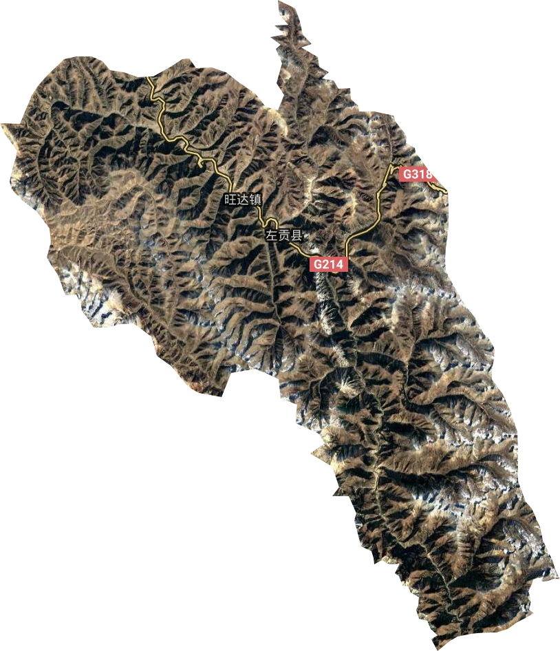 旺达镇卫星图