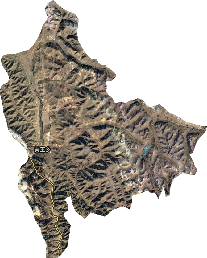 美玉乡卫星图