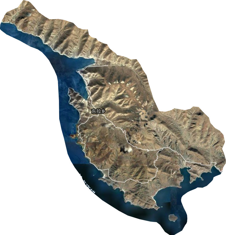 东拉乡卫星图