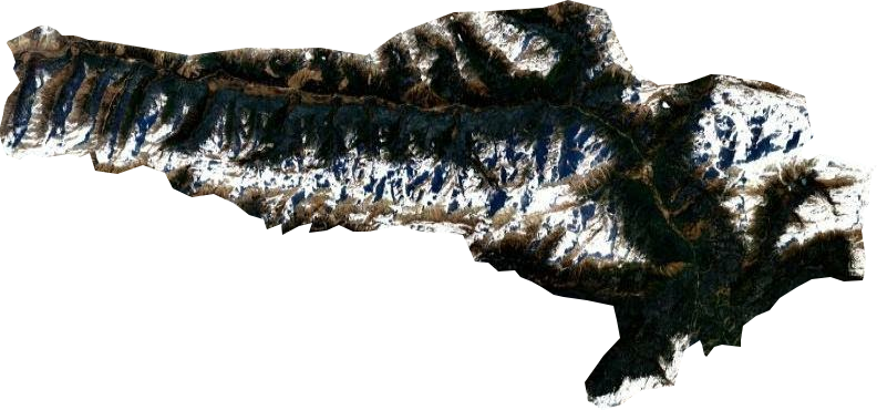 扎日乡卫星图