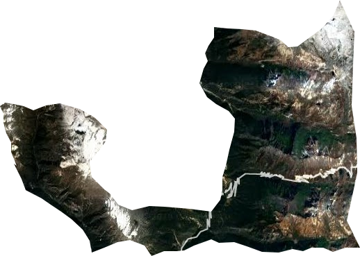 贡日门巴民族乡卫星图