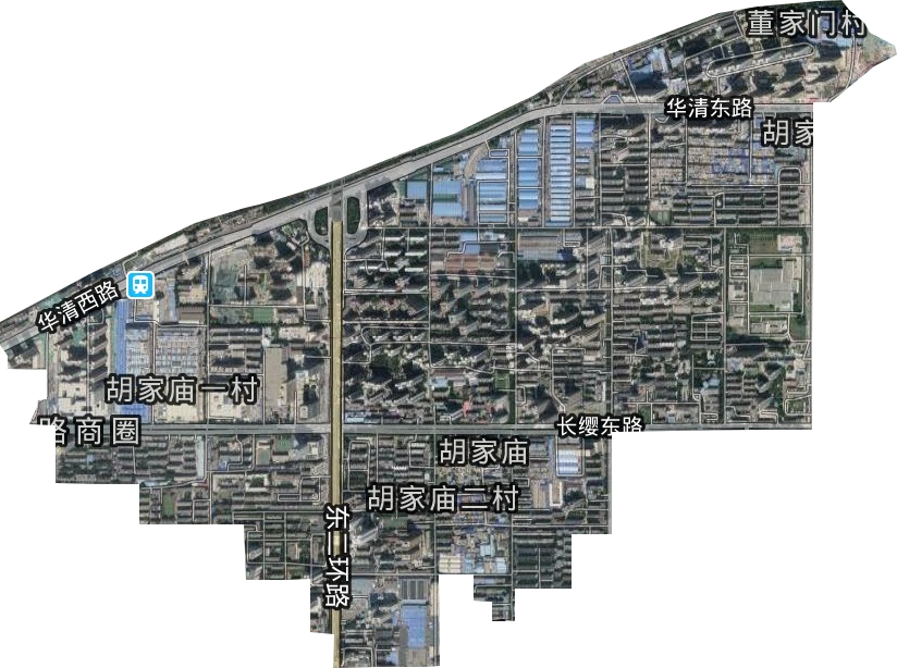 胡家庙街道卫星图