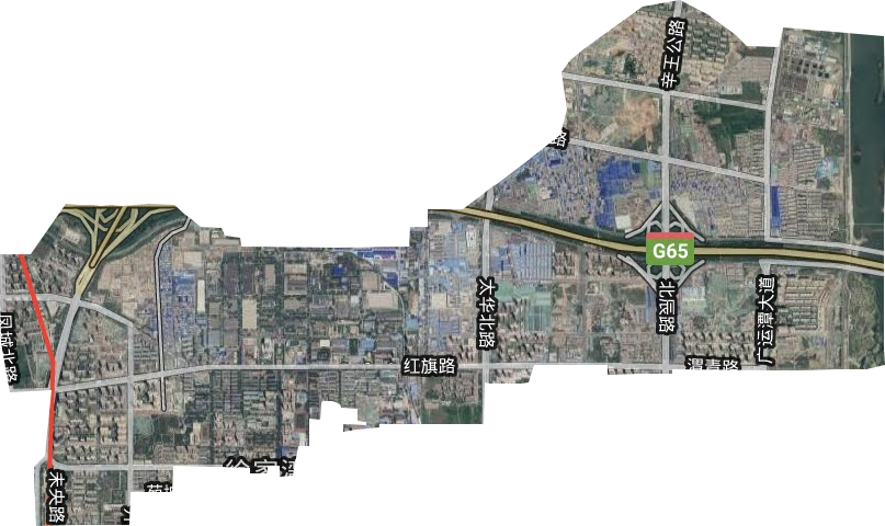 徐家湾街道卫星图