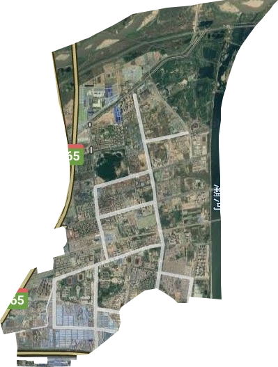 未央湖街道卫星图