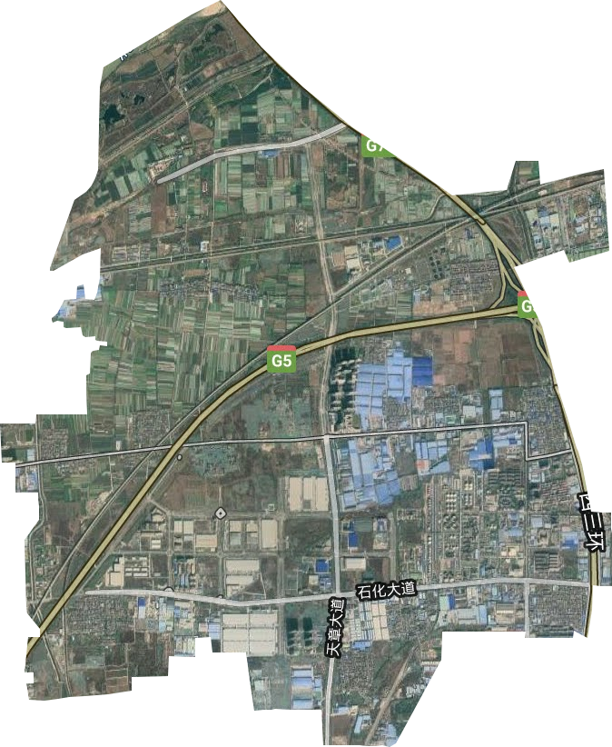 建章路街道卫星图