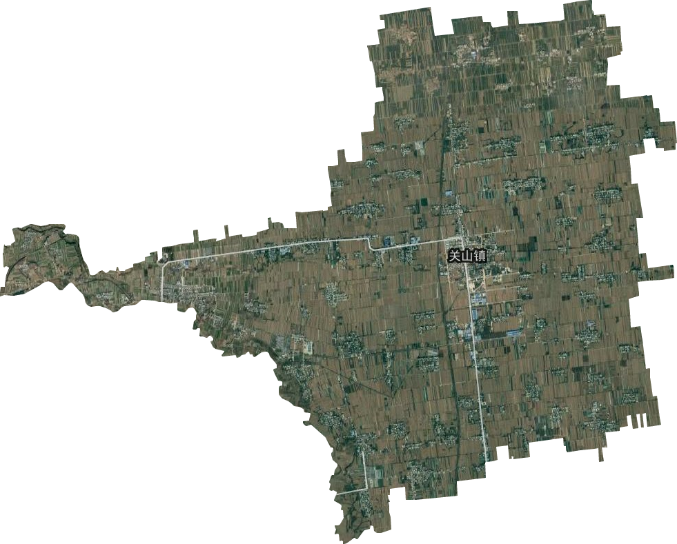关山镇卫星图