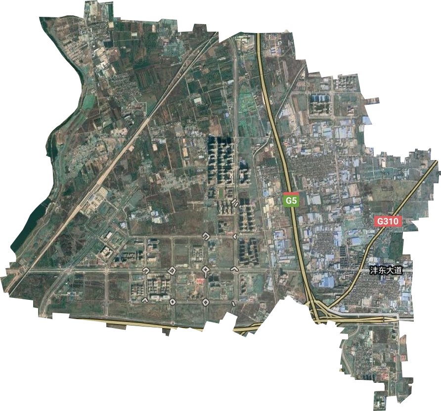 王寺街道卫星图