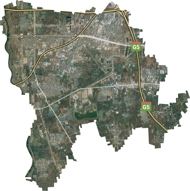 斗门街道卫星图